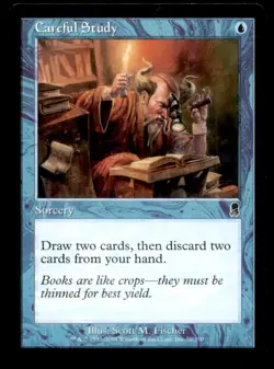 MTG Careful Study LP Light Play Odyssey [4318] - Image 1