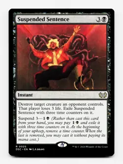 Suspended Sentence - Commander: Duskmourn - MTG 💀 - Image 1