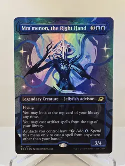 Mm'menon, the Right Hand (Borderless) FOIL Edge of Eternities - Image 1
