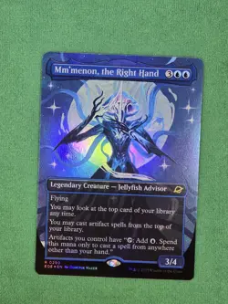 Mm'menon, the Right Hand (Borderless) FOIL Edge of Eternities - Image 3