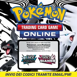 Lotto 11 Codici Pokemon ~ LUCE NERA e FUOCO BIANCO ~ per GCC Pokemon Live - Image 1