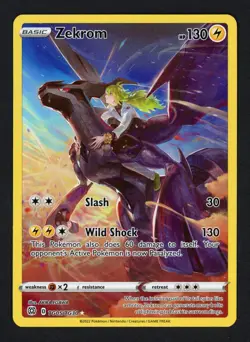Zekrom TG05/TG30 Brilliant Stars Ultra Rare Pokemon TCG - Image 1