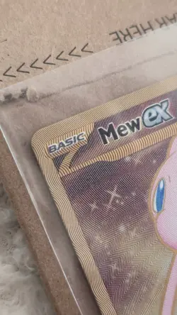 Mew ex 205/165 MEW EN-151 Metal Ultra Premium Collection Promo Pokemon Card - Image 4