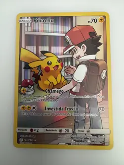 Pikachu 241/236 (PORTUGUESE CARD) - Cosmic Eclipse - Secret Rare - Pokemon TCG - Image 1