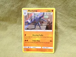 Pokemon Trading Card - Detective Pikachu: Holo Machamp 13/18 - Image 1