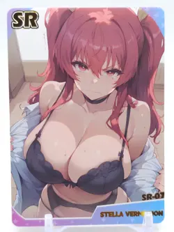 Genki Parade - Anime Waifu SR Trading Card - Stella Vermillion - Image 1