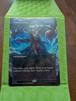 MTG English Omniscience (Anime Borderless) (Confetti Foil) NM Foil - Image 3