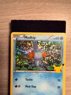 McDonald's Mudkip 19/25 Holo Card Pokemon 25th Anniversary Edition NM Rare - Image 4