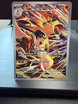 Ethan's Typhlosion Card Destined Rivals Series, 190/182, NM Condition, English - Image 1
