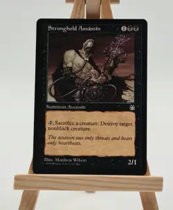 Stronghold Assassin Stronghold Magic Karte englisch (Meuchler der Felsenburg) - Image 1