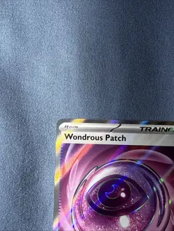 Pokemon Wondrous Patch POR 117/088 Uncommon Trainer Full Art Holo - Image 2
