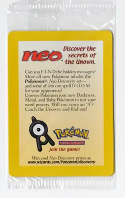 Pokemon Entei Promo Sealed 34/53 NM WOTC Vintage - Image 1