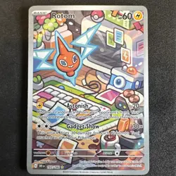 Rotom 197/182 Destined Rivals Illustration Rare Pokemon Card - Image 1