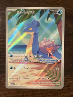Pokemon TCG Misty's Lapras Destined Rivals 194/182 - Image 1