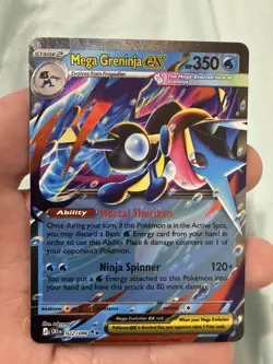 Mega Greninja ex 22/86 Double Rare Pokemon Chaos Rising NM - Image 1