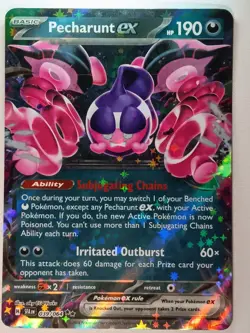 Pecharunt ex 039/064 Double Rare Shrouded Fable Pokemon Near Mint - Image 1