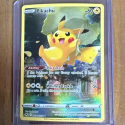 Pokemon Pikachu GG30/GG70 Crown Zenith Galarian Gallery Full Art Holo UR EN - Image 1