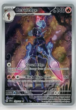 GEM MINT!! Pokemon Ceruledge 197/191 scarlet & violet Surging Sparks - Image 1
