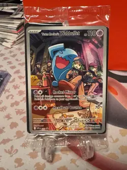 Team Rocket’s Wobuffet Promo 203 Pokemon Destined Rivals *Sealed w/ Dividers* - Image 1