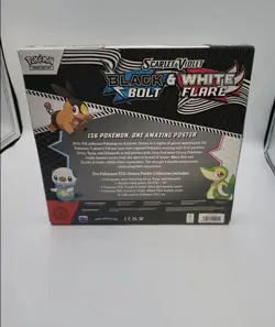 Pokemon Scarlet & Violet Black Bolt White Flare Promo Foil Poster Collection Box - Image 2