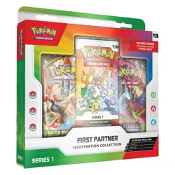 Pokemon TCG First Partner Illustration Collection Series 1 New & Sealed - Image 1