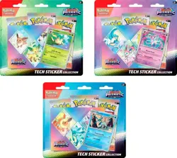 Pokemon Prismatic Evolutions Tech Sticker Collection Sealed Case - Image 5
