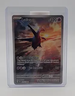 Pokemon TCG Latios 203/191 Surging Sparks IR NM 2024 - Image 1