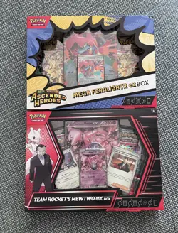 Pokemon - Team Rocket’s Mewtwo + Ascended Feraligatr Ex Boxes - New & Sealed - Image 1