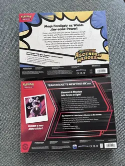 Pokemon - Team Rocket’s Mewtwo + Ascended Feraligatr Ex Boxes - New & Sealed - Image 2