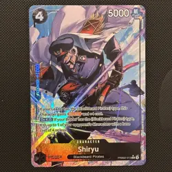 ONE PIECE PREMIUM PRB-02 - SHIRYU RARE ALT ART PRB02-015 - ENGLISH - Image 1