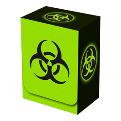 Legion Supplies Absolute Biohazard Deck Box Holds 100 Sleeved Cards - Image 1