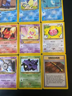 CARTE POKEMON NEO REVELATION FR SET COMPLET DE TOUTES LES COMMUNES - BE/TBE - Image 5