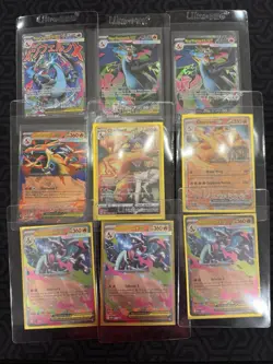 All CHARIZARD 🔥 Pokemon Card Lot Of 9 Cards - Image 1