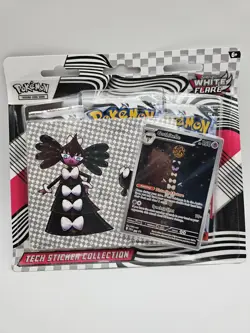 Pokemon TCG Scarlet Violet 10.5 White Flare 3Pk Blister Tech Sticker Collection - Image 1