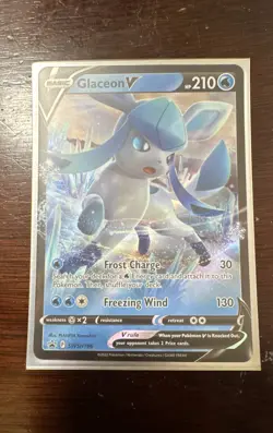 Glaceon V SWSH196 SWSH: Sword & Shield Promo Cards Holo - Image 1