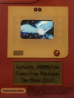 2000 Topps Pokemon Movie 2000 Authentic Film Frame Card 35mm PSA 2 Articuno - Image 4