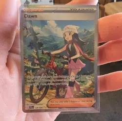 Pokemon Dawn Trainer Full Art Special Illustration Rare Holo Me02 129/094 Card - Image 1