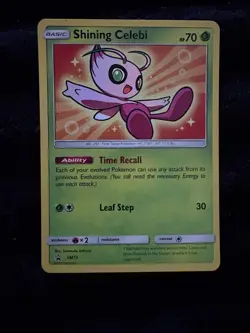Shining Celebi Shining Genesect! Nm/Nm+ Pokemon Card. Free Shipping - Image 3