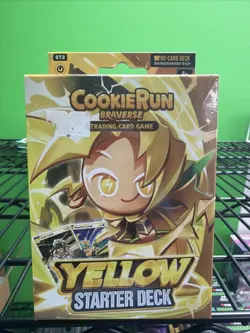 CookieRun: Braverse Trading Card Game, Starter Deck Yellow, Defensive Game Play - Image 1