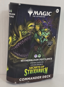 Magic The Gathering - Strixhaven Witherbloom Pestilence - Commander Deck English - Image 1