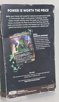 Magic The Gathering - Strixhaven Witherbloom Pestilence - Commander Deck English - Image 2