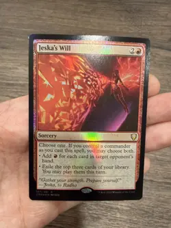 MTG Magic the Gathering Jeska's Will (187/794) Commander Legends LP - Image 1
