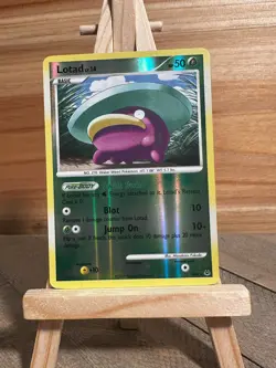Pokemon Platinum Shiny Holo Rare Lotad (Shiny) #SH4 LP - Image 1
