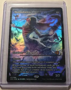 Moonshadow (0386) (Showcase) Lorwyn Eclipsed Foil Near Mint MTG - Image 1