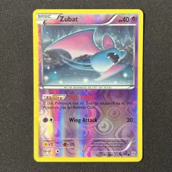 Zubat Reverse Holo 53/135 Plasma Storm Pokemon Card - Image 2