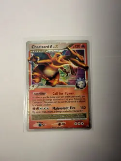 Pokemon TCG Charizard G LV.X DP45 Holo Bleed And Swirl - Image 1