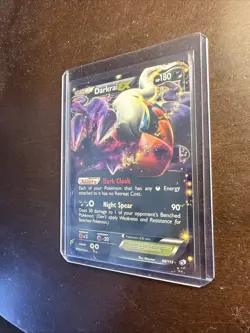 Pokemon TCG Darkrai EX Ultra Rare Darkness Holo Card #88/113 Legendary Treasures - Image 2