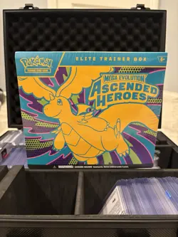 Pokemon Elite Trainer Box Mega Evolution Ascended Heroes ETB FACTORY SEALED - Image 1