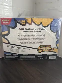 Pokemon TCG: Mega Evolution Ascended Heroes - Mega Feraligatr ex Box - Image 3
