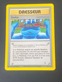 CARTE POKEMON BANDEAU 86/111 FR RARE NEO GENESIS - EXC/NM - Image 1